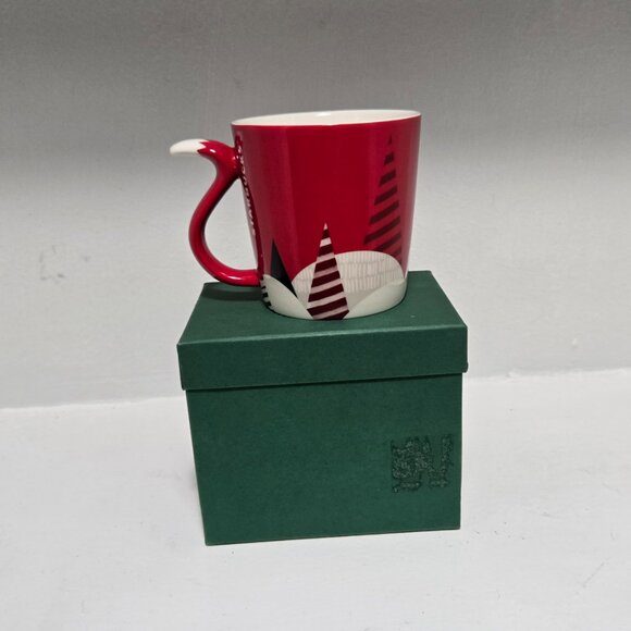 Starbucks Red Fox Winter Holiday Coffee Tea Mug - Picture 2 of 6